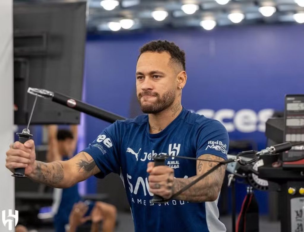 Neymar Celebra Retorno Aos Treinos O Al Hilal Agora S Alegria