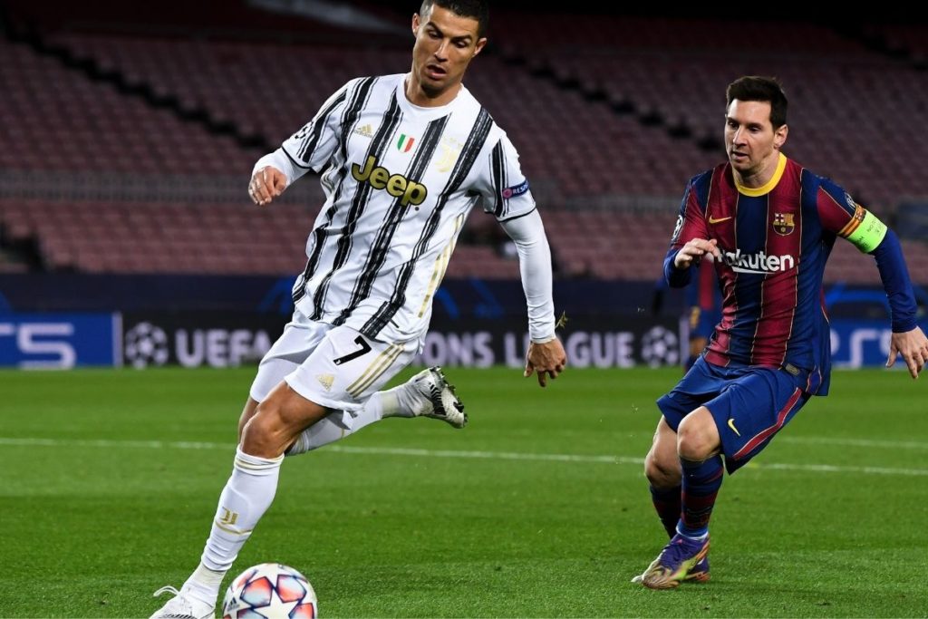 Messi e CR7 na Champions dá visibilidade a outros craques