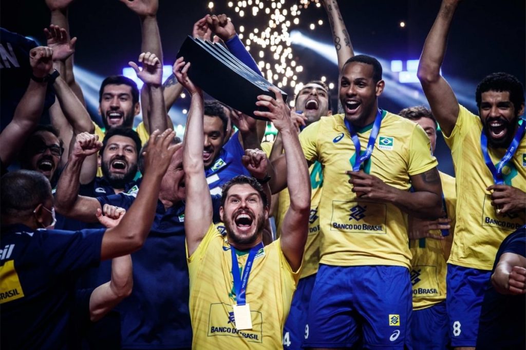 Brasil vence a Polônia e conquista Liga das Nações de Vôlei Masculino