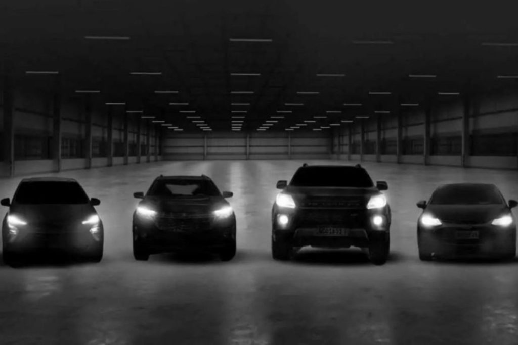Quatro novos modelos Chevrolet estão chegando