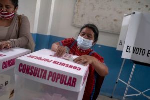 México uma votação sem sucesso