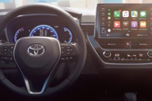 Toyota Corolla muda seu centro multimídia