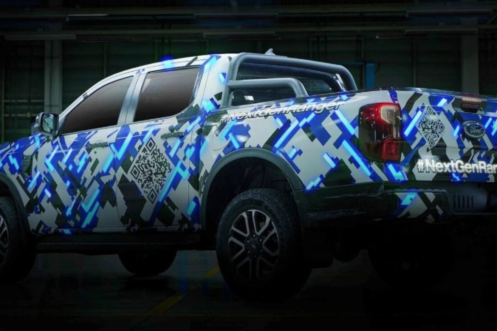 Novo Ford Ranger aparece com acabamentos XLT, Wildtrack e FX4