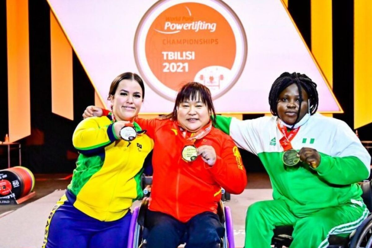 Mariana D'Andrea leva prata no Mundial de halterofilismo paralímpico