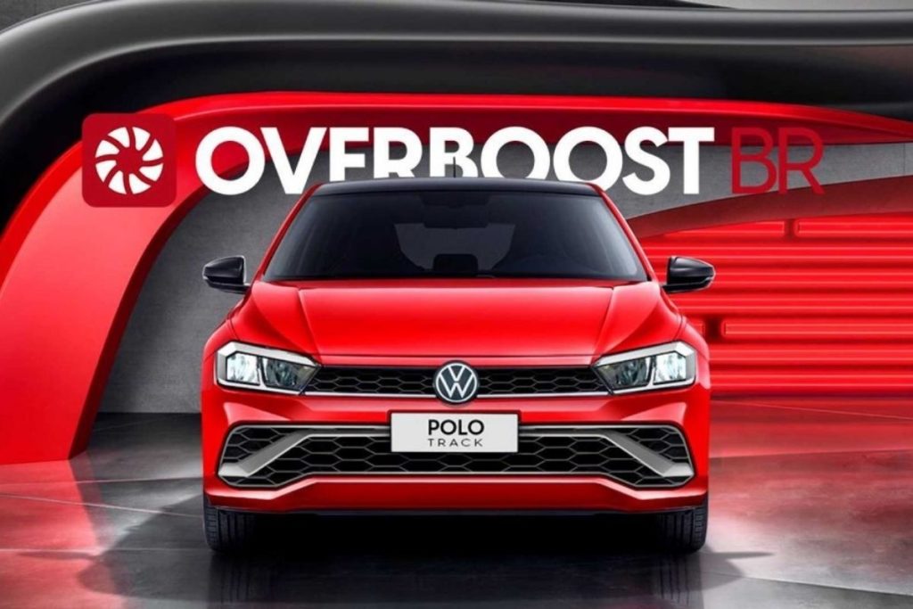 O Volkswagen Polo Track aparece em testes