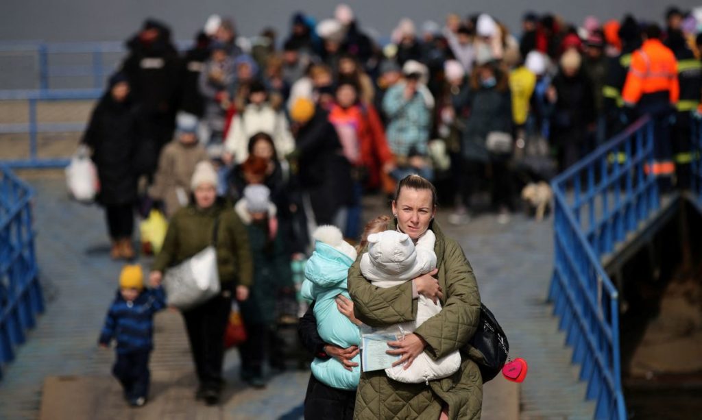 Agência da ONU diz que menos ucranianos estão fugindo do país