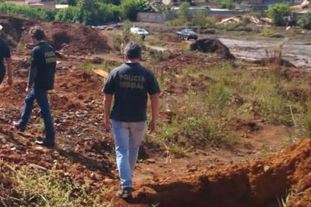 Polícia Federal desativa garimpo ilegal em Ouro Preto