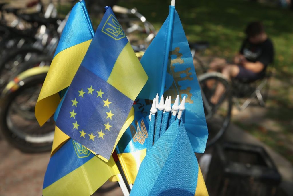Ucrânia é candidata a entrar na União Europeia
