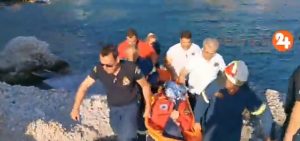 Helicóptero dos bombeiros que caiu na Grécia deixa dois mortos