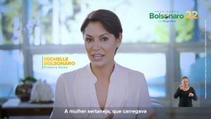 Campanha de Tebet pede retirada de propaganda com primeira-dama Michelle Bolsonaro do ar