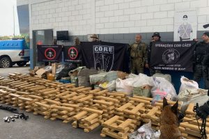 Operação policial na Maré apreende cerca de uma tonelada de drogas