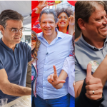 Pesquisa DataFolha governo de São Paulo: Haddad lidera com 35%, Tarcísio com 21%, Garcia com 15%