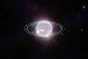 Supertelescópio James Webb captura a visão mais nítida dos anéis de Netuno