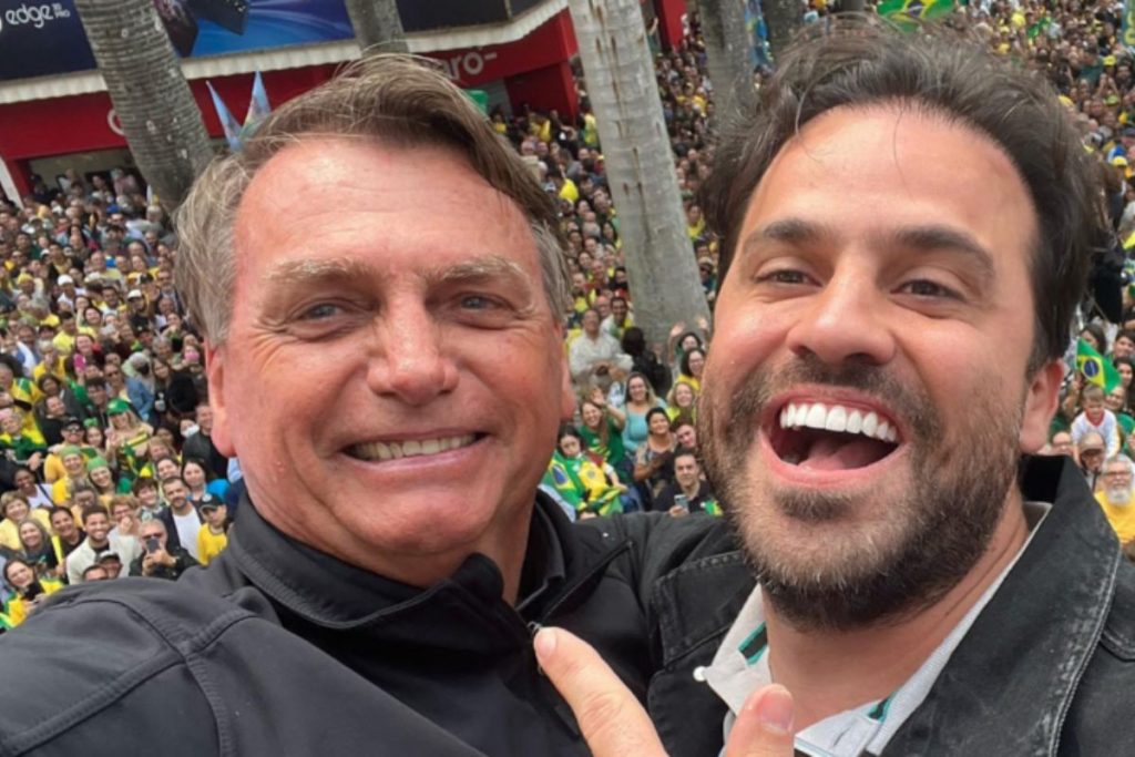 Marçal oficializa apoio a Bolsonaro e se lança como candidato à Câmara Federal
