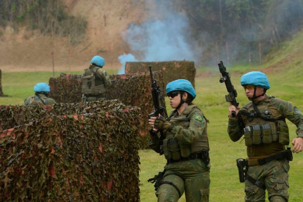 Marinha faz treinamento de capacidades para operações de paz da ONU