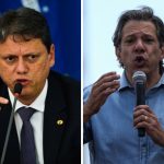 Pesquisa Ipec mostra Tarcísio com 46%, e Haddad com 41% em São Paulo