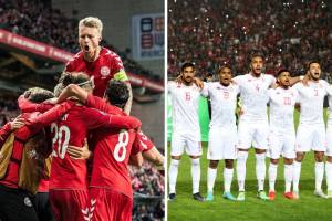 Copa: Dinamarca e Tunísia não saem do 0 a 0 na estreia pelo Grupo D