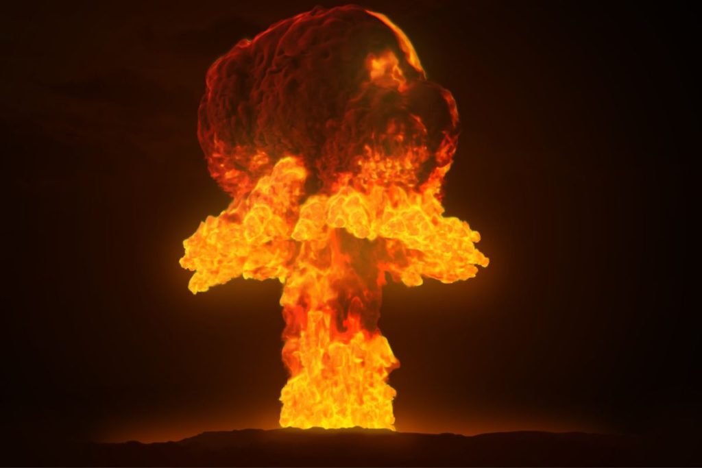 O perigo que uma arma nuclear pode trazer para economia