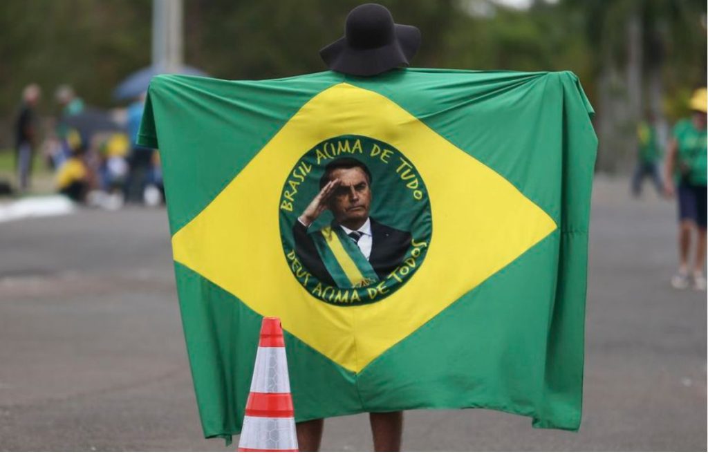 Em pesquisa, 55% acreditam que Bolsonaro é culpado por atos em Brasília