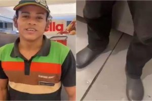 "Fiz xixi na calça" diz funcionário do Burger King em Aracaju; veja o vídeo