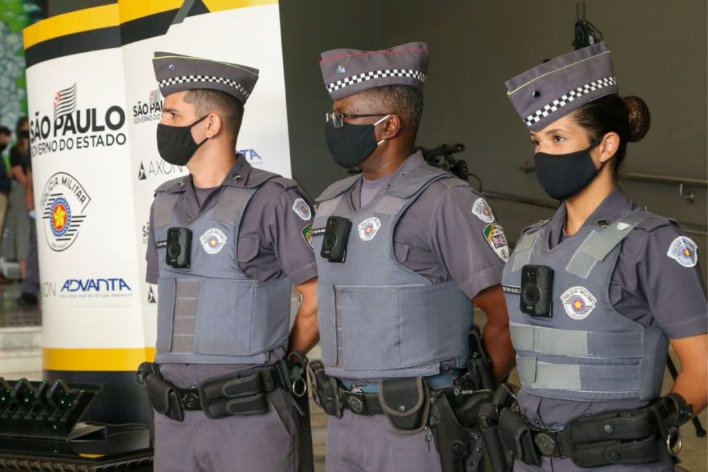 Letalidade policial em São Paulo cai com uso de câmeras corporais