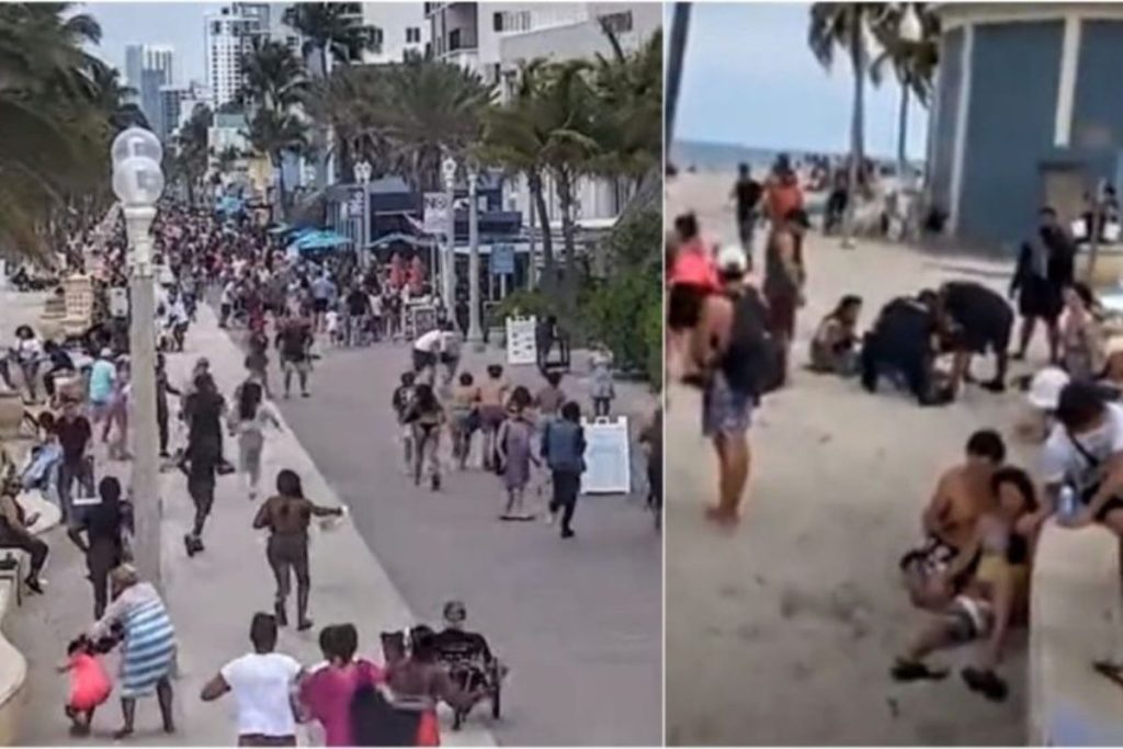 Tiroteio em massa em praia de Miami deixa ao menos 9 feridos; veja o vídeo