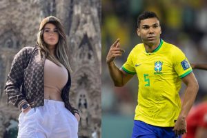 Suposta amante do jogador Casemiro detalha relacionamento com o volante da Seleção Brasileira