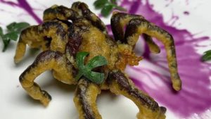Aranhas e insetos servidos à mesa: Você comeria?
