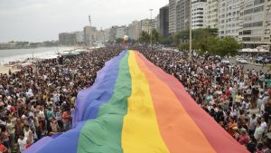 “O amor, a cidadania e a luta LGBTI+ jamais vão recuar" é o tema da 28ª Parada do Orgulho LGBTI+ Rio, que será realizada no dia 19 de novembro, na praia de Copacabana, no Rio de Janeiro.