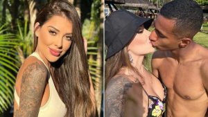 Jhulli, estudante de design que se declara ex-namorada de Victor Sá, atacante do Botafogo, fez uma publicação afirmando que o jogador a traiu.