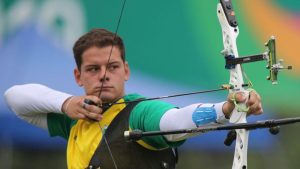 Almejando a conquista do ouro olímpico em Paris, Marcus D'Almeida, atleta brasileiro no tiro ao arco, nutre grandes expectativas.