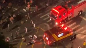 Atropelamento na Cracolândia deixa 16 feridos