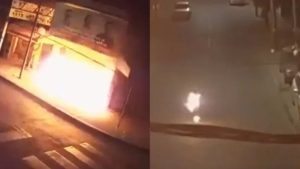 Na Argentina, homem tenta incendiar prédio de partido republicano e põe fogo em si próprio