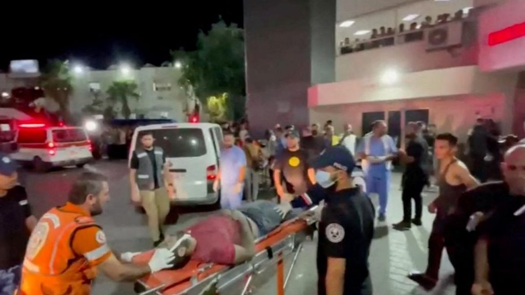 OMS condena ataque a hospital em Gaza