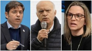 Kicillof, Grindetti e Píparo: a disputa pelo poder na província de Buenos Aires