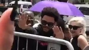 Sósia de The Weeknd causa comoção em fila de espera de show em SP
