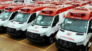 O governo federal oficializou, nesta quinta-feira (9), a entrega 33 novas ambulâncias do Serviço de Atendimento Móvel de Urgência (Samu) para o Ceará e outras 47 para Minas Gerais.