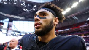 NFL: Drake London ficará de fora da semana 9 por lesão na virilha
