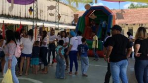 Uma ação trouxe dias felizes para mais de 100 crianças em Recife. Foram realizadas arrecadações para filhos de egressos do sistema prisional.