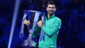 Novak Djokovic sete vezes! Neste domingo, 19, Djoko conquistou o título do ATP Finals de 2023, torneio que reúne os oito melhores tenistas da temporada.