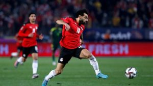 Mohamed Salah brilhou com a camisa do Egito na estreia das Eliminatórias da África para a Copa do Mundo de 2026, nesta quinta-feira, 16.