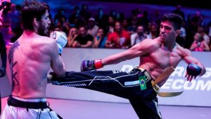 Dupla brasileira pronta para fazer história no Karate Combat 42