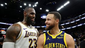 Dois dos maiores jogadores da geração, LeBron James e Stephen Curry protagonizaram um jogo repleto de emoção no último sábado, 27.