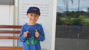 Pedro, filho do indigenista Bruno Pereira, passa por um tratamento para neuroblastoma. Doença foi confirmada pela mãe em rede social.
