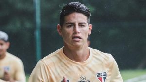 Sem espaço no Morumbi, São Paulo negocia rescisão com James Rodríguez