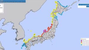 Forte terremoto gera alerta de tsunami na costa oeste do Japão