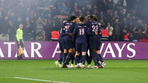 O Rennes, que apesar de ocupar apenas a 7ª colocação vive ótimo momento, abriu o placar ainda no primeiro tempo, com gol de Gouiri
