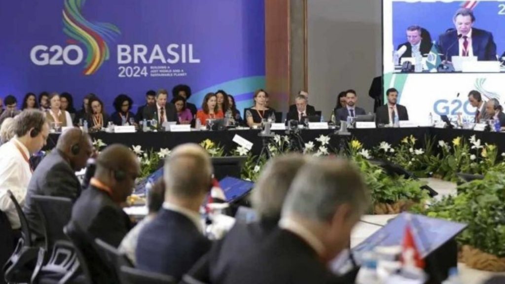 O encontro faz parte da programação da presidência brasileira do G20, e reunir líderes para discutir o rumo da economia do planeta.