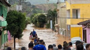 Cidades do sul do Espírito Santo foram atingidas por fortes chuvas