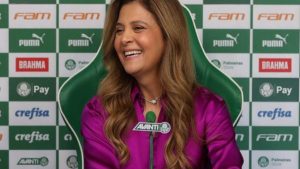 Presidente do Palmeiras, Leila Pereira, foi anunciada por Dorival Júnior, como chefe da delegação em amistosos.
